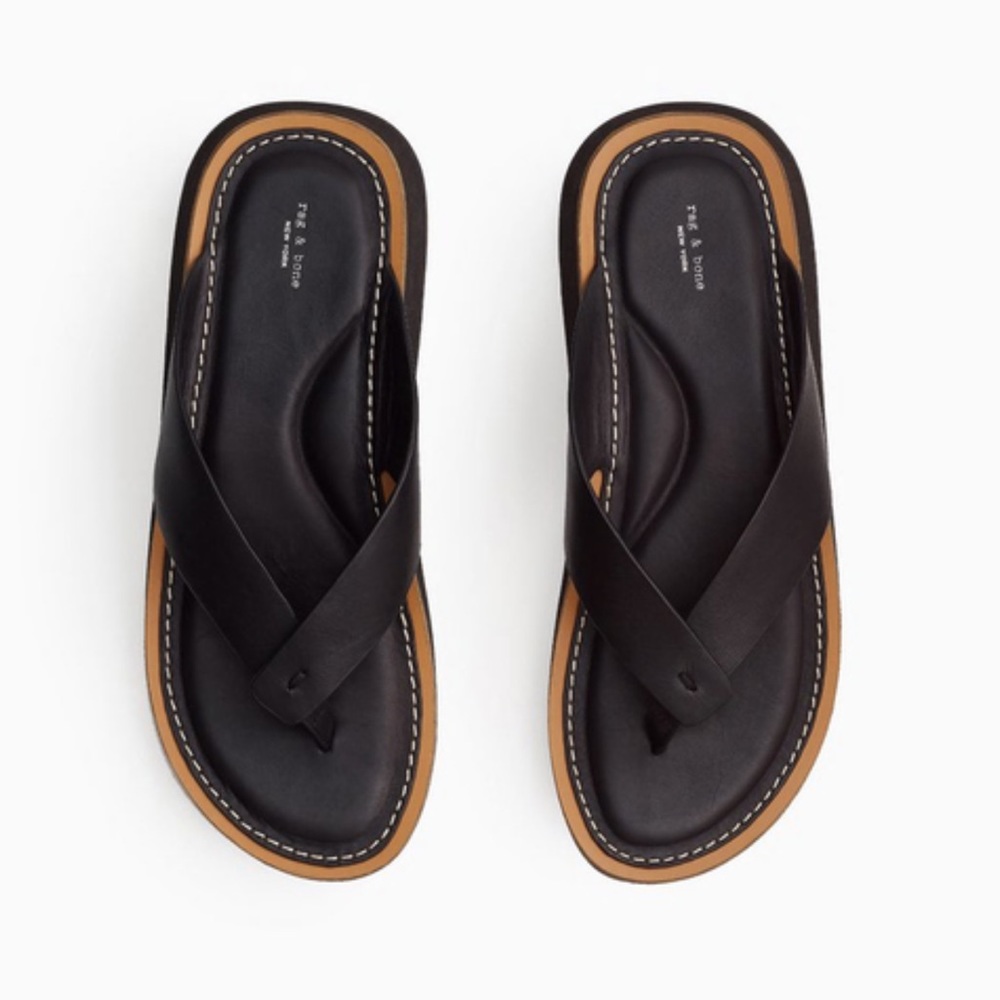 Rag & Bone Parker Thong Flat Sandal - NEVER WORN